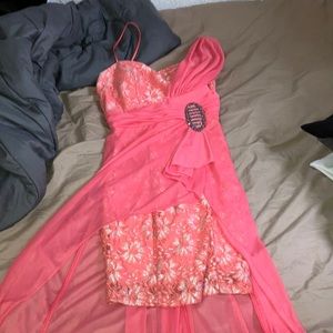 pink dress